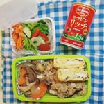 持ち運びに便利な「デルモンテ リコピンリッチ トマト飲料 160g缶」🍅✨お弁当と一緒に😉👌この缶1本にトマト🍅5個使用されていてストローが立つほどの濃厚さ‼️ 夏は冷やして使用すると冷製スー&hellip;のInstagram画像