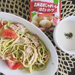 SSKセールス株式会社　　様よりシェフズリザーブ北海道産コーンの冷たいスープ、北海道産じゃがいもの冷たいスープ、 北海道産パンプキンの冷たいスープ　　飲んでみました。冷蔵庫で冷やしてその&hellip;のInstagram画像