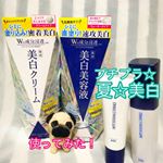 ✱✱もうだいぶ暑くなってきたので、美白と保湿を意識してpdcの化粧水とクリームを使い始めました☺️✨ 私は夏でも仕事柄マスクをするので、肌がガッサガサに乾燥します😓水のようにバシャバシ&hellip;のInstagram画像