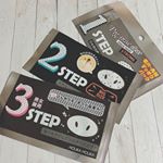 こんばんは🌷.*・今日はHolikaHolikaの鼻パックしてみました🙆&zwj;♀️・1〜3までステップがあるの🥺・STEP1は毛穴を広げるシート！温感？なのかな？？わたしは&hellip;のInstagram画像