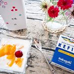 出来上がったホームメイド&middot;ケフィアを冷蔵庫に保管して、今日のランチのデザートに食べてみました💕滑らかな舌触りでとても美味しく頂きました😊&middot;ケフィアに含まれる乳酸菌や酵母には沢山の種類があり&hellip;のInstagram画像