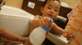「ルレシャン ボディソープでボディーソープデビュー♪」の画像（1枚目）