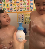 「気持ちの良い泡に喜んでいました。」の画像（2枚目）