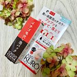 JUSOKUROPACKイチゴ毛穴撃退‼️泡パック✨・・重曹と炭の炭酸泡が毛穴の奥まで入りこみ、汚れを浮き出させてツルツル毛穴に導くパック💕・・黒い液を毛穴の気になる部分に&hellip;のInstagram画像