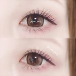 #カラコンレポ #カラコンモニター...#フラワーアイズR【#アネモネブラウン 】DIA:14.5mm BC:8.6mm着色直径 14.0mm含水率:38.5％&hellip;のInstagram画像