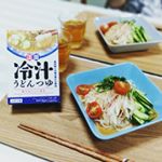 ◎モニター◎正田 冷汁うどんつゆ.モニプラ事務局さまの企画でいただいた正田醤油さまの冷汁うどんつゆをお昼ご飯にいただきました。.お味噌と胡麻の風味がまろやかな美味しいつけ汁です。今日は&hellip;のInstagram画像