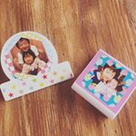 みんなのシーンアプリで、子供の思い出の写真で可愛いシールを作りました！製作から注文までスマホ一つでとっても簡単にできます！とっても素早い対応で、注文してからすぐに届きました！仕上がりもとて&hellip;のInstagram画像