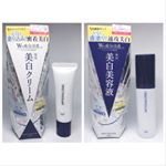  ﻿@pdc_jp 様の美白美容液と美白クリーム🌟﻿﻿洗顔後にシミに直塗りする美容液は﻿無色透明でスッと馴染む感じ🙆&zwj;♀️﻿﻿気になるシミに塗りこむクリームは﻿スキンケア&hellip;のInstagram画像