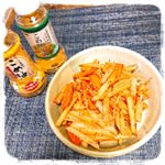 💞国産米ぬかで作った「こめ油」💞 じゃがいもとにんじんのきんぴらを作りました！🍽️ きんぴらを作るときには、いつもごま油を使用していたのですが、今回は国産米ぬかで作った「こめ油」を使ってみました。😀 &hellip;のInstagram画像