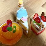 ▽﻿﻿﻿﻿何も無い日にケーキ🍰﻿﻿上の飾りは #artcandy_fan さんの所で🥰👏🏽﻿プリンセスやし柚珠大喜び👧🏽💗💗💗﻿﻿﻿﻿#アートキャンディ #&hellip;のInstagram画像