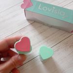 ハート形で可愛いーー💖《Lovisia・ハートスティックチーク》スティックタイプで使いやすいふんわり柔らかな仕上がりになるよーー♫しかも持続力抜群お気に入りのチークです😄・&hellip;のInstagram画像