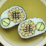 昨日ひまわり若干修正しました〜!これでとりあえず完成😋#ひまわり#向日葵#飾り巻き寿司#新潟#新潟市#巻き寿司と魚の教室mamefuku #お花#夜ごはん #巻き寿司#monmarche &hellip;のInstagram画像