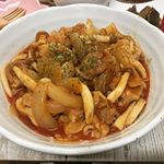 .今日は#リコピンリッチ 使って#チキンのトマト煮 ダヨ〜✨.トマトジュース、コンソメ、塩こしょうで作った！水分はトマトジュースのみ🍅濃厚で美味しい〜っ😍そもそもこのリコピンリッチのトマト&hellip;のInstagram画像