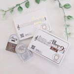 .#カラコンレポ .@allegro.info アレグロ2weekをお試ししました。.カラーは、名前が可愛い#ワルツモカ 𓃾フチがすごくボケてるからサイズも大きすぎず良いです.&hellip;のInstagram画像