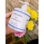 @mishiilist 様よりBABYBORN フェイス＆ボディミルクを頂きました🌹✨ママモデル東原亜希さん @akihigashihara とエステティシャン高橋ミカさん @mika&hellip;のInstagram画像