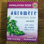 アーユルヴェーディックソープとってもよい香りでバスタイムが至福の時間に。洗ったあともしっとり！#auromere #オーロメア #アーユルヴェーダ #ハーバルソープバー #石けん &hellip;のInstagram画像