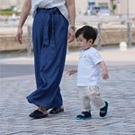 モニプラでこちらのパンツが当選しました❤️応募してみるものですね✨natural couture2019SSウエストのリボンで程よい甘さをプラスされたワイドパンツです😊いつまでもこおや&hellip;のInstagram画像