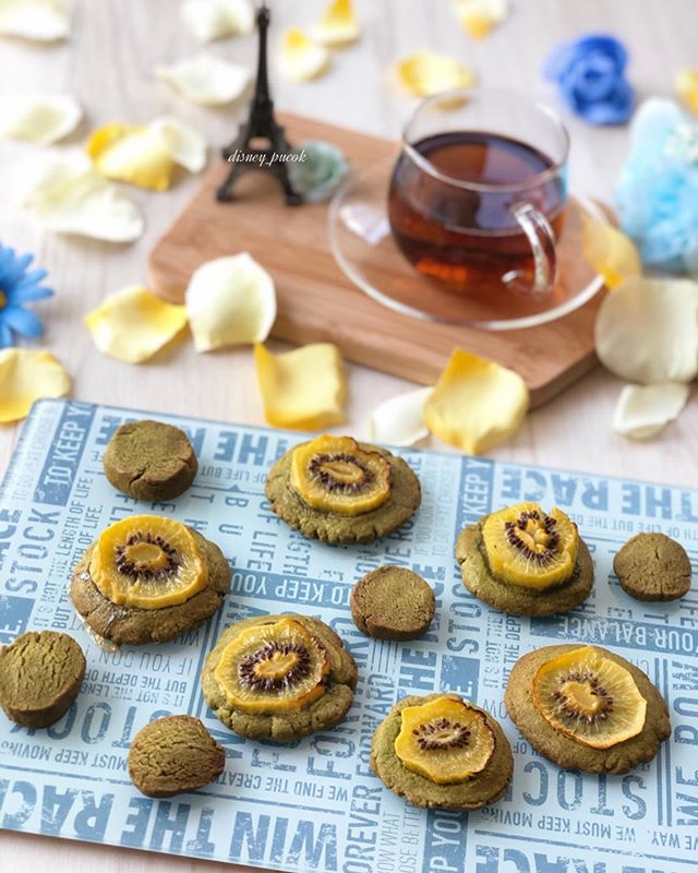 口コミ投稿：*****キウイクッキー🥝🍪ビジュアルが可愛いくてずっと作ってみたかったやつ😂*クッキー…