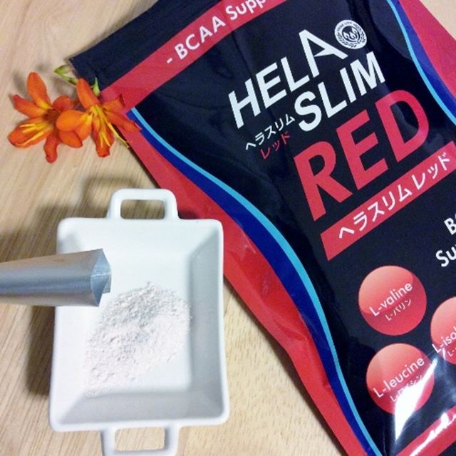 口コミ投稿：アミノ酸配合サプリメント『ヘラスリム RED』運動しながらダイエット。1回分がスティ…