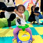 ＊﻿この前お友達と遊びに行った時の🧸💕﻿﻿﻿この時履いてたパンツは﻿@nissen_kids_official のストレッチスキニーパンツ👖﻿このパープルの色味が好き💜﻿そ&hellip;のInstagram画像