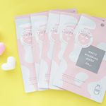 .▷WHITE WHIPPING MASK◁ウユデビューしました🙌💕.シートマスクは透明な美容液が多いですが、このマスクは牛乳タンパク質🐄入りで白い美容液なんです✨たっぷりの美容液&hellip;のInstagram画像