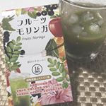 **海外のセレブも愛用するスーパーフードのモリンガ試してみました\&hearts;︎/**フルーツモリンガ🍎*植物発酵エキス121種さらに乳酸菌が500億個*めちゃくちゃ&hellip;のInstagram画像