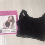 まわりがレースで可愛いナイトブラ【レスタリアージュボリュームアップブラ♡】ずっと前から気になっていて着用してみました♪優しく程よい締めつけ感なので、しっかり締めつけたい方というよりは、&hellip;のInstagram画像