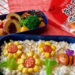 大山ハム様のあらびきポークウインナーでお弁当そして、ビールのおつまみ🍻🤩&hellip;スモークの香りが感じられて美味しい❤️&hellip;本格的な味が存在感があって、お弁当にもぴったりだし、ビール&hellip;のInstagram画像