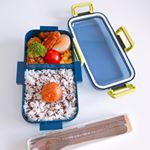 ♡ーーーーーーーー♡﻿﻿こちらは﻿キャスミンプラザ様の﻿『マルシェ 蓋がふわっとお弁当箱1段』﻿です💓﻿﻿﻿色は届くまでのお楽しみでした✨﻿で、﻿うちは『&hellip;のInstagram画像
