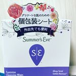 サマーズイヴって知ってますか？？私は以前ドラッグストアで見かけて、デリケートゾーン専用ケアに興味があったので、ジェルタイプの物を使っていました。そこに新しいシートタイプが出た‼️というので、 お試&hellip;のInstagram画像