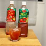 デルモンテさんのトマトジュース&野菜ジュース 900ｇ🍅❤️...トマトジュースが本当に濃厚で美味し過ぎて思わず写真を撮る前にゴクゴク！！飲んでしまいまし&hellip;のInstagram画像
