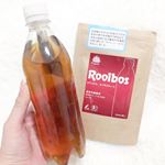 タイガールイボスティー🐯⠀飲みやすくてとってもおススメです(*^_^*)⠀⠀夜、ペットボトルに入れとくだけでできてしまうのでとっても簡単です(*^_^*)⠀美容にも&hellip;のInstagram画像