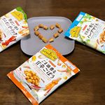 ビオクラさんの「ビストロだいず」✨ どの味も美味しかったけど、1番は甘辛ごぼう💕旦那さんのおつまみにピッタリ🍺低カロリーやからうちはおやつの代わりに🍪授乳中やからアルコールは我慢中💦&hellip;のInstagram画像