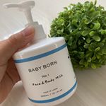 株式会社ミッシーリスト様よりBABYBORN フェイス＆ボディミルクをモニターさせていただきました！ 赤ちゃんから大人まで使えるとっておきの乳液なんです♡ ---母親である2人ママ&hellip;のInstagram画像