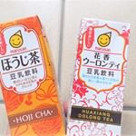 2019年９月21日に発売したばかりの「豆乳飲料 花香（ファンシャン）ウーロンティ」と「豆乳飲料 ほうじ茶」飲んでみましたよ＾＾＊ 「豆乳飲料 花香ウーロンティ」は、ウーロン茶と豆乳の今までに&hellip;のInstagram画像