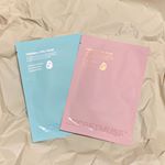 @secretmusejapan 様よりシートマスクを頂きました🙏✔︎ブルーのパッケージ(シルバー)白金が配合で高保湿○✔︎ピンクのパッケージ(ゴールド)抗酸化作用のある金配合でキメが&hellip;のInstagram画像