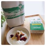 ⋆▸◂⋆﻿豆乳を積極的に摂取したいお年頃。﻿手作り豆乳ヨーグルト始めました✨﻿﻿なんなら腸内環境もよくしたいし﻿コレステロールの低下させたいもんね。﻿﻿口当たりもよくてこれ&hellip;のInstagram画像