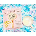 ฅ♡ฅ✿┈┈┈┈┈✿ᗦ↞◃✿┈┈┈┈┈✿ひとさじ美人💕白桃ヨーグルト味⑅�付属のスプーン🥄一杯で🌟1日分のビタミン11種類と鉄分🌟プロテイン5g ＆ 食物繊維3g🌟23種の乳酸菌⑅�&hellip;のInstagram画像