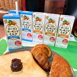 ローストアーモンドミルク お試しさせて頂きました😋【砂糖不使用 】すごいアーモンドの風味⤴︎すっきり飲みやすくて美味しい👍朝食に甘い🥐🍞と一緒に頂きました😋【オリジナル】甘さが加わって&hellip;のInstagram画像