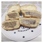 𓂃 𓈒𓏸﻿﻿八天堂様(@hattendo_official )に﻿プレミアムフローズンくりーむパンをいただきました❤﻿﻿冷凍で届き12個も入っていてびっくり😍﻿﻿〇カスター&hellip;のInstagram画像