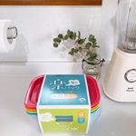 おはようございます☘イノマタ化学の楽ちんパックモニター当選しました。蓋をしたままレンジOK🙆&zwj;♀️蓋がフラットなので、洗いやすい🙆&zwj;♀️更に本体と蓋を別々に重ねると、コ&hellip;のInstagram画像