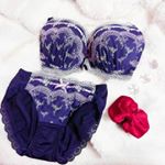 *#nissen #ニッセン の #可愛い #ブラショーツセット 💙#Triumph #トリンプ との共同開発ブラがニッセンで買えるの知らなかった💡付属のパッドは #取り外し可能 &hellip;のInstagram画像