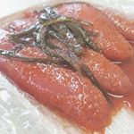 2019.12.26.💮昆布漬辛子めんたいのかば田　秋仕込み.いただきました🙋.個人的にたらこ、明太子が大好きなのでとても嬉しかったです☺ 今まで食べてたのが昆布漬けではな&hellip;のInstagram画像