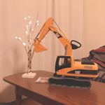 息子に届いたもう１つのクリスマスプレゼント♪♪息子大興奮でした！ドイツ発『ブルーダー社』のはたらくくるまの知育玩具CATショベル！ジョブインターナショナル様で取り扱うブルーダー社のはた&hellip;のInstagram画像