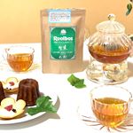 .ティータイムに生葉ルイボスティーを飲んでみました！.いつも飲んでるルイボスティーのようなクセはなく、さっぱりしててとても飲みやすかったです😊💓..どうやら、蒸気を使うこと&hellip;のInstagram画像
