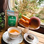 .. ﻿身体の事考えてルイボスティー☕️✨﻿﻿今まで飲んだルイボスティーの中で1番飲みやすいかも！🥰﻿1日２ℓ水分摂るようにしたらめっちゃ快便になった😏🖤﻿﻿﻿#タイガ&hellip;のInstagram画像