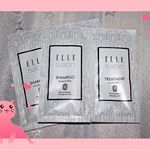 雑誌「ELLE」ブランドシリーズ『エルサロン　シャンプー＆トリートメント』.輝くツヤとシルクのような手触りのシャンプーって素敵ですよね🧡.洗浄しながら髪を補修し、内側から輝くよ&hellip;のInstagram画像