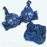 .﻿﻿◎ニッセン ﻿リフトでボリュームアップ ブラ・ショーツセット﻿﻿﻿ニッセンさんの下着をお試しさせていただきました✨﻿﻿このブラジャーは﻿小さいバストの方には谷&hellip;のInstagram画像
