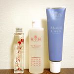 毛髪クリニックでおなじみのリーブ21の商品がすごかった😵💕.年々髪のトラブルに悩む60代の母に、贅沢な泥パックのマリシルクリーム＆アクティシャンプーLをプレゼントしたよ✨.お風呂上がり&hellip;のInstagram画像