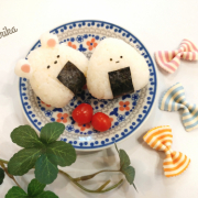 「おにぎりとバッグとパン＆スープです」バレンタイン特別イベント！【ハート・恋・ラブモチーフ】写真投稿モニター大募集☆の投稿画像